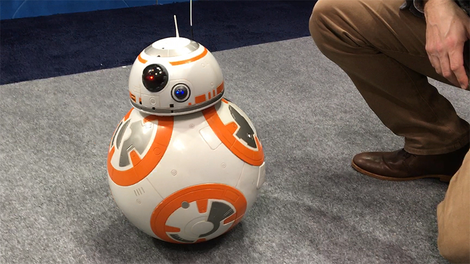 Illustration for article titled This Giant BB-8 Toy That Follows You Like a Puppy Might Be the Ideal Robotic Pet